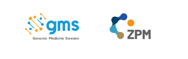 Logos: Genomic Medicine Sweden, ZPM